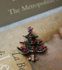 Picture of Rhinestone Crystal Christmas Tree Brooch | Unisex Christmas Brooch Pin - Gift Item