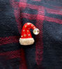 Picture of Cute Santa Hat Christmas Brooch | Christmas Brooch Pins - Fashion Jewelry