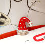 Picture of Cute Santa Hat Christmas Brooch | Christmas Brooch Pins - Fashion Jewelry