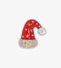 Picture of Cute Santa Hat Christmas Brooch | Christmas Brooch Pins - Fashion Jewelry