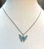 Picture of Butterfly Charm Pendant Necklace – Delicate & Enchanting Jewelry for Everyday Elegance